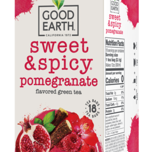 Good Earth Sweet & Spicy Pomegranate Green Tea Bags